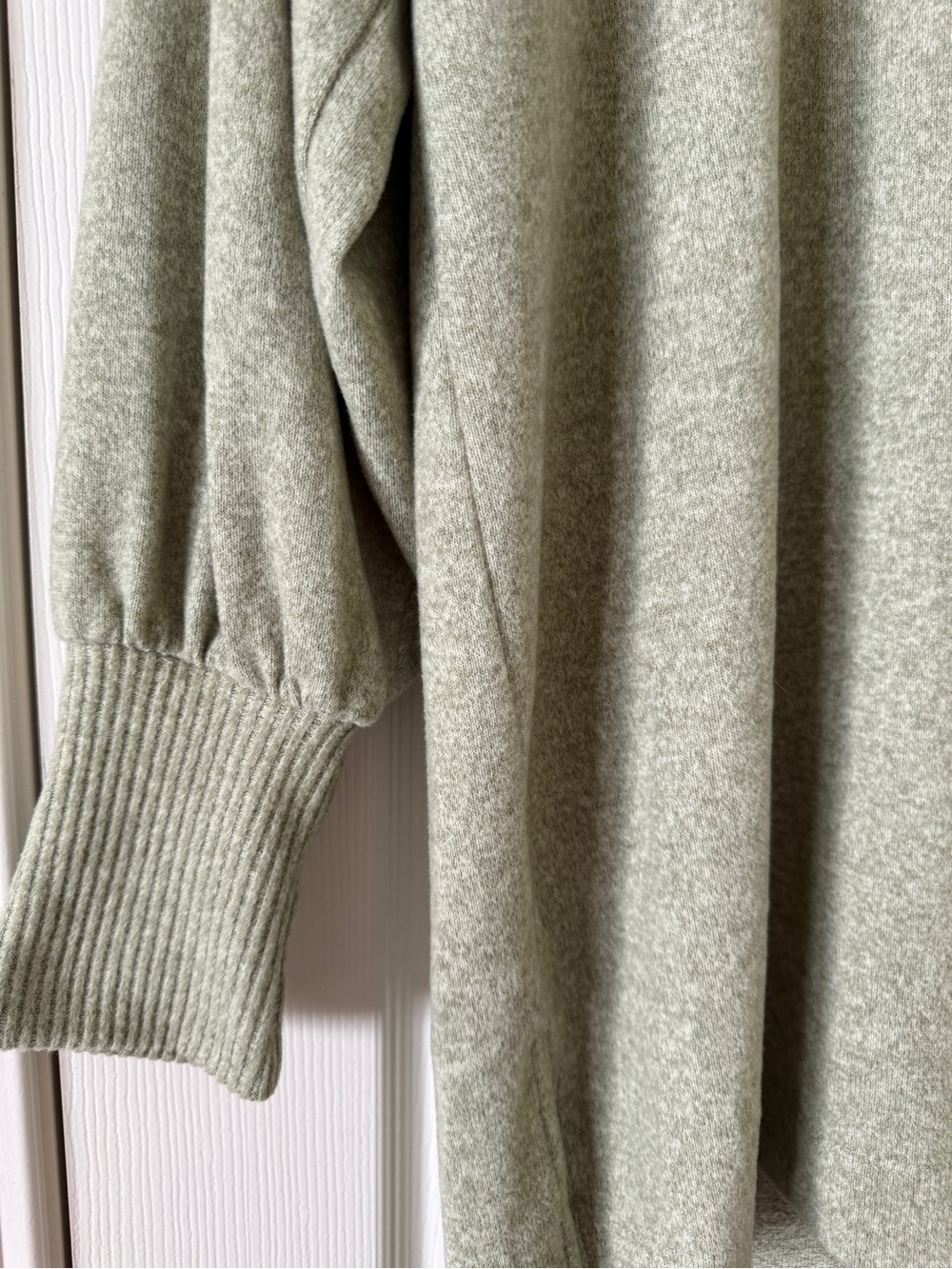 Anthropologie Maeve Olive Cowl-Neck Pullover Sweater Size S - Picture 5 of 5